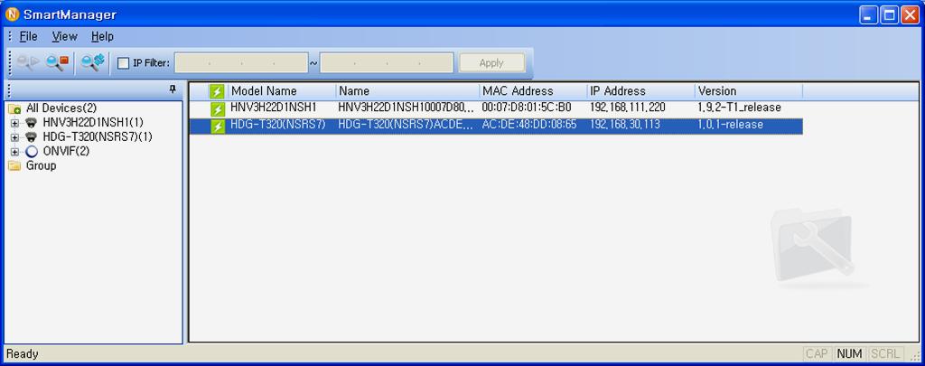 If DHCP is enabled and the product cannot be accessed, run the Smart Manager utility on the CD to search and allocate an IP
