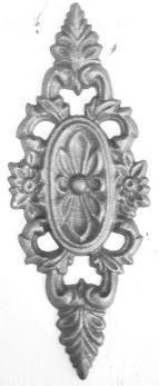 Item Description Dogwood Rosette: Four-petal round rosette