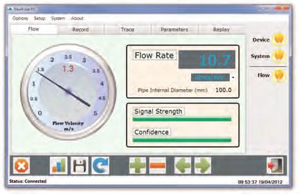 Software: To accompany Flow Pulse, Pulsar have introduced Flow Pulse PC, software to control, set up and monitor Flow Pulse.