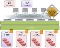 EPGs to a Traditional VLAN/Subnets