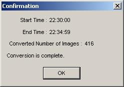 JPEG-converted images are saved into the created folder in the location.