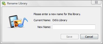 Now click on Remove library to remove it from Media Libraries under Libraries tab of Orb Control Panel.