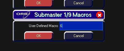 Editing Submasters To edit a SUB enter the following command: LOAD SUB n ENTER Submasters This allows you to load the contents of the submaster back into the programmer, adjust the programmed channel