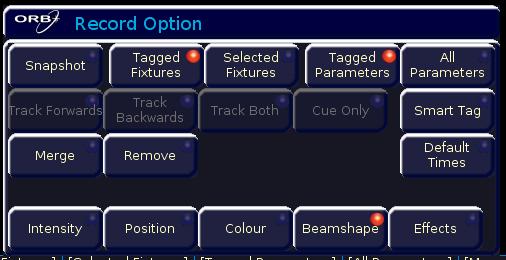 Merge and Remove Options These two buttons allow the user to merge or remove the specified data from existing cues, palettes, UDKs as opposed to the default action of overwriting the existing data.