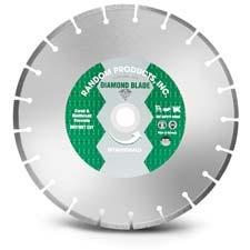 DIAMOND BLADES PREMIUM GOLD SERIES When performance counts. To be used on the toughest jobs!