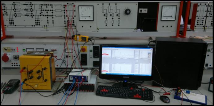 4. Measurement setup of inrush current Unloade d 2kVA, 22/25V A.Yahiou et al. / MJMS 1 (214) 77 88 One power transformer (2 kva) has been used for laboratory investigations.