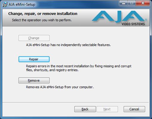 Click Next to begin. Answer the questions in the subsequent dialogues, including device software installation if displayed.