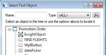 Lesson 8: Using Insight in your Test b. In the Open Shared Object Repository dialog box, navigate to the Insight.