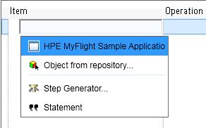 Create and running automated GUI tests 1. Start UFT and open the Book Flights test. a. If UFT is not currently open, open it as described in "Create a solution" on page 22.