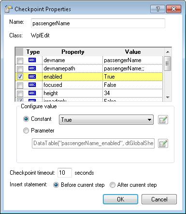 Lesson 6: Creating checkpoints and output values c. Select Design > Checkpoint > Standard Checkpoint.