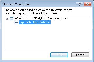 Lesson 6: Creating checkpoints and output values b. In the Windows Applications tab, select the Record and run test on any open Windowsbased application option. c. Click OK to close the dialog box. 5.