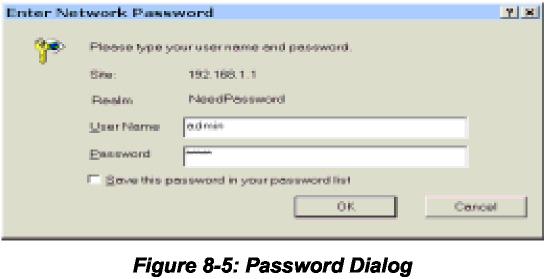 9 : Management Assistant Management assistant Admin Password Enter the desired password, re-enter it in the Verify Password field, then save it.