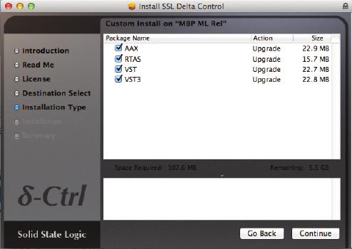 3. INSTALL THE δelta-control PLUG-INS Refer to Section 2, above for the package download