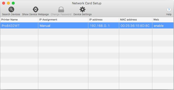 OS X Utilities OS X Utilities This section explains utilities you can use in OS X. Network Card Setup You can use the Network Card Setup to configure the network.