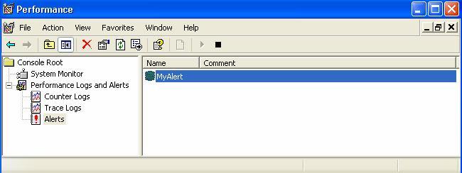 CLIENT OPERATING SYSTEM 5. On the Action tab, configure the action or actions to be performed when an alert is triggered. 6.