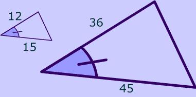 Ways to Prove Similarity of Triangles Theorem SAS