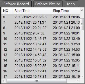 2.1 Playing Back Video Files Figure 2. 12 Enforcement Playback Interface 1. Load the video files of the mobile enforcement device to the software. Two loading ways are available.