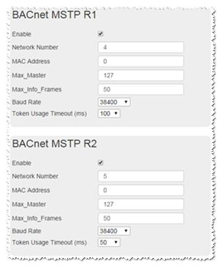 6.5 BACnet IP Secondary Enable BBMD - select this checkbox to enable the Router to act as a BBMD.