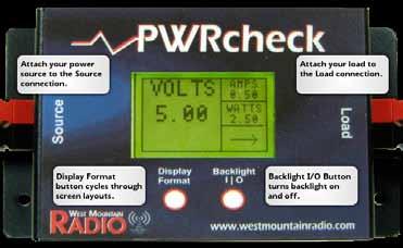 What is PWRcheck? Introduction PWRcheck is an integrated DC power analyzer, watt meter and electricity monitor, measuring 0V to 60V DC at up to 40A.