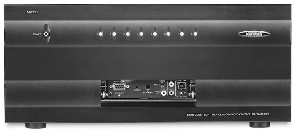 Model MRC88m / MRAUDIO8x8m Page: 13 MRC88m CONTROLLER/AMPLIFIER PANEL AND FEATURE DESCRIPTIONS 4 1 3 PROTECT ON OFF 6 2 11 PROTECT ON OFF 12 8 10 9 7 14 13 5 15 Figure 2 The Model MRC88m