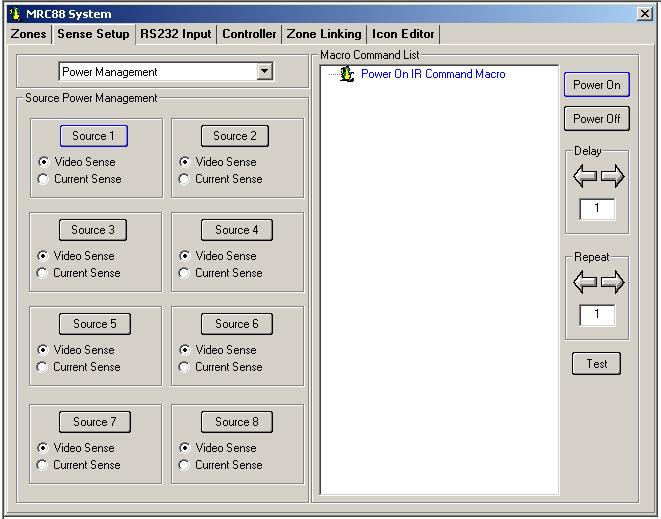 Select Video Sense or Current Sense (Current Sense requires the use of a CSM1 Current Module). NOTE: When using Current Sense feature, refer to the CSM1 instructions. 4.