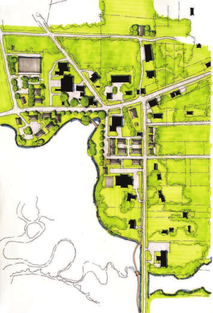 Potential Community Market Location Improved MLK Park Potential Pedestrian Connection Beaufort