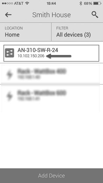 B Open a web browser and enter the IP address to navigate to the switch interface (must be on the same