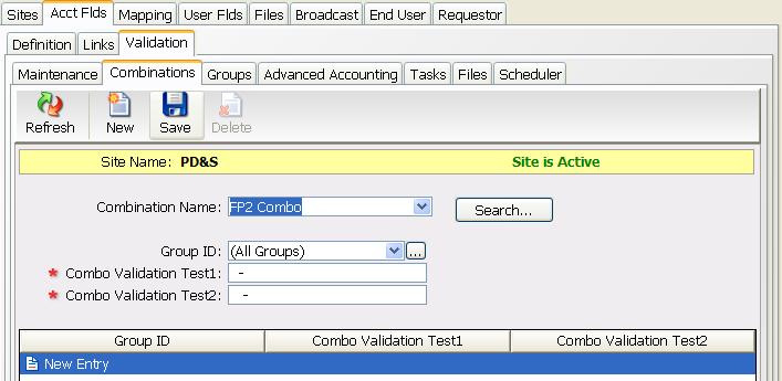 Validating Accounting Codes Your company s accounting codes were loaded into CAR prior to the transition.