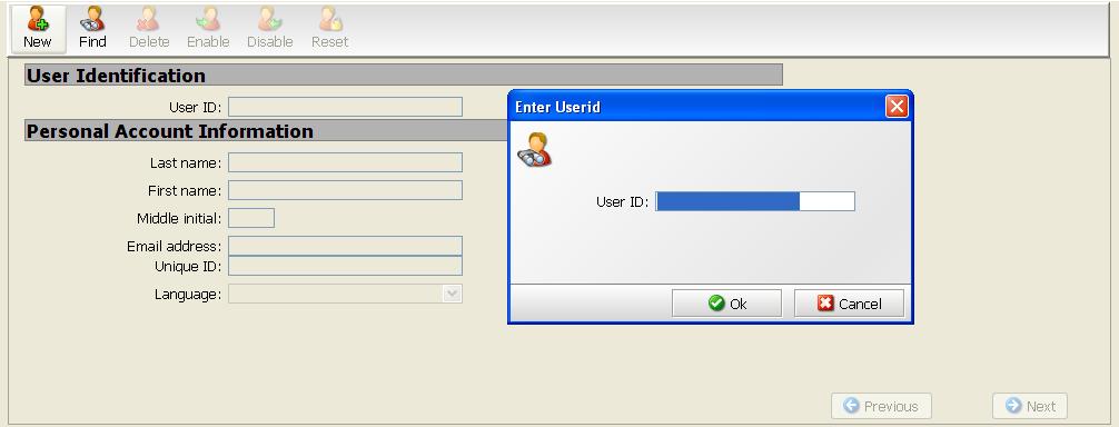 A User Maintenance Creating a New Profile To create a new user profile in CAR, you will need to log in as a System Administrator and go to User Profile Maintenance.
