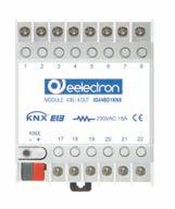 New rele multifunction actuator- IO88E01KNX IO88E01KNX Advanced 8IN 8 relè OUT Timers on ON and OFF Logical functions Heating valve actuator function