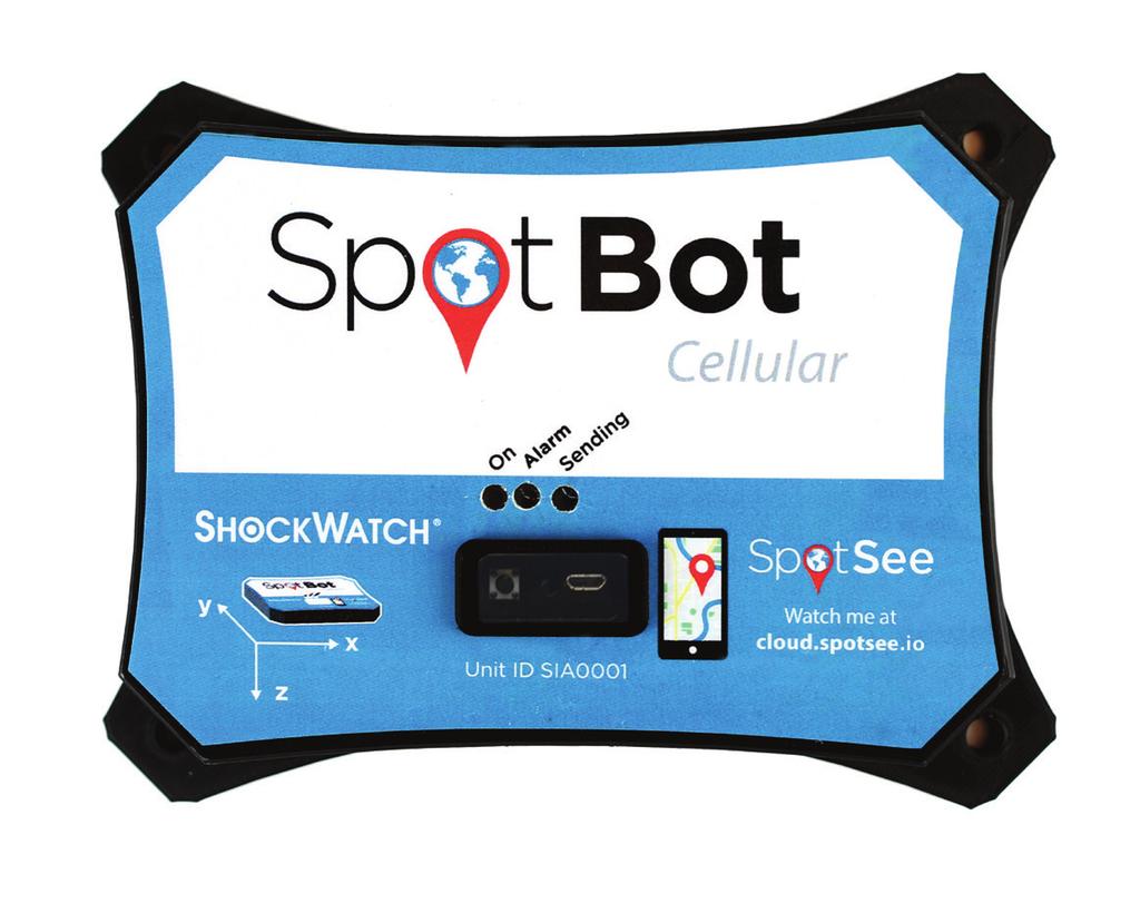 ACTIVATION Go to activate.spotsee.io to activate the unit. The unit ID and Customer No. are required to complete this task. The Unit ID can be found on your SpotBot label and Customer No.