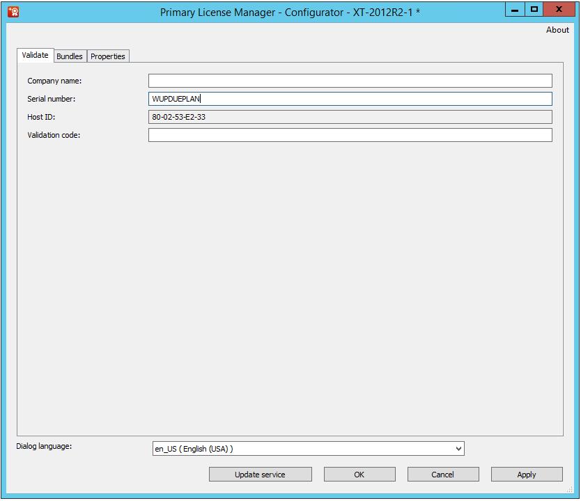 Configuring EPLAN License Manager Basic During the installation of the EPLAN License Manager a shortcut to the "ELM Configurator" is created on the Windows desktop.