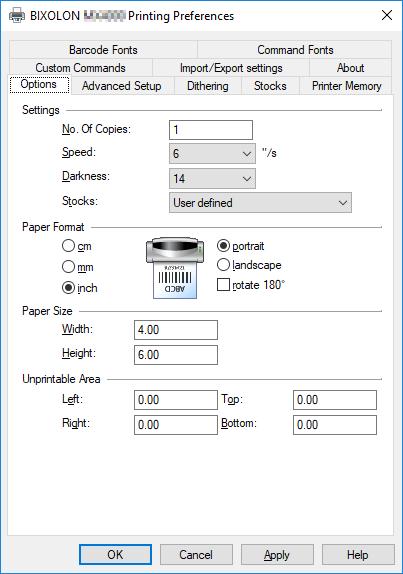 5. Printer Driver Settings 5-1 Printing Preferences The following functions can be configured after installing the printer driver. NO Feature Description 1 No.
