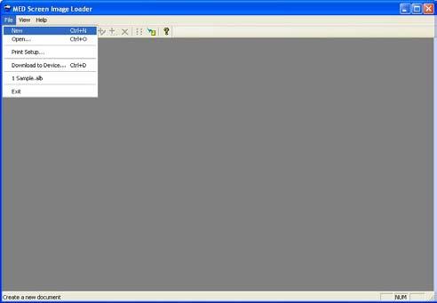 The Screen Image Loader software is also used to download image albums to the Med Associates Image Downloader (ENV-131M- DL).