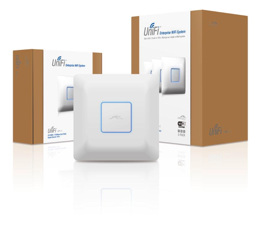 UniFi AP-AC (UAP-AC) The fastest, indoor model supports 802.11ac and speeds of up to 1300 Mbps in the 5 GHz radio band and up to 450 Mbps in the 2.4 GHz radio band.