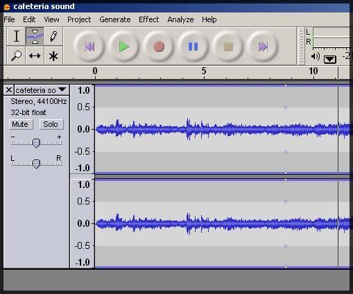 Fading In / Fading Out (Option 2): Select the Envelope Tool in Audacity.