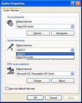 Audacity Music Software and USB Computer Connection 3 Audio Properties Interface 6.Click the ( ) button to skip to start; 7.Click the ( ) button to skip to end; 8.Click the ( ) button to play; 9.