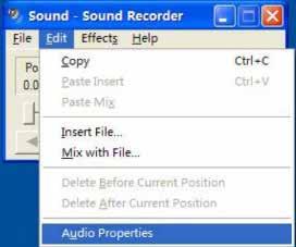 recording, please adjust the line in volume as follows: 1
