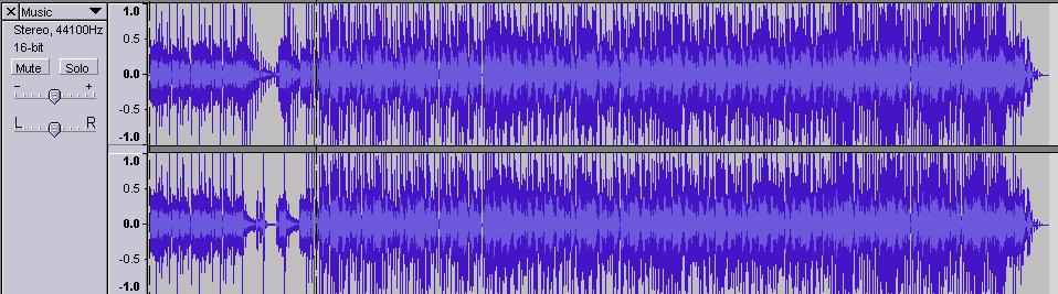 Now that you ve imported a new track into your Audacity project, you will probably want to make some edits.