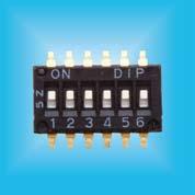 or SMT gull wing NHDS Half-Pitch 1/2 Pitch DIP switch