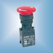 Industrial Controls A01ES Type: Emergency Stop, up to 2 poles Rating: 1.