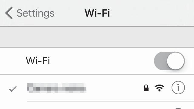 If a Dialog Related to Wi-Fi Connections Is Displayed in ios The SnapBridge app normally connects the camera and smart device via Bluetooth.