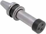 HSK 63F & ISO30 Arbors for CNC Routers Special 3 screw design improves safety Precision ground taper provides high accuracy Balanced 25,000 RPM at G2.5 HSK 63F Arbors Part No.