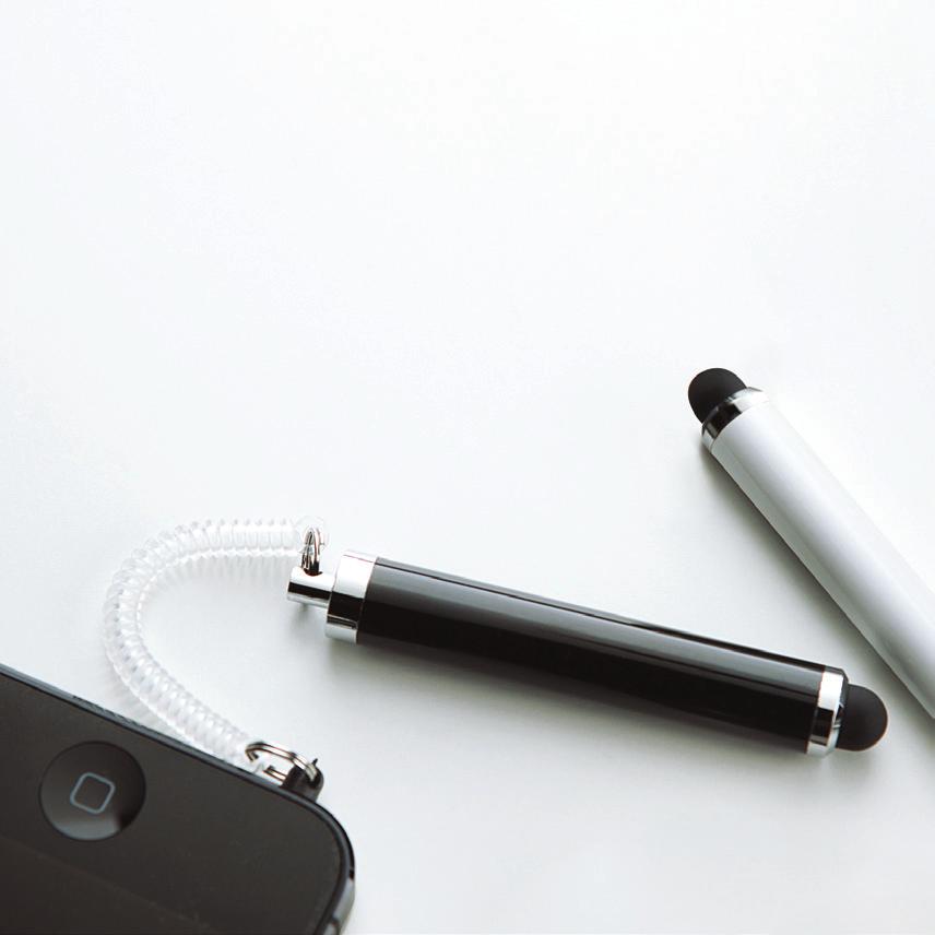 SP8851 Metal Stylus w/ Stretchable String Aluminum barrel stylus with stretchable string attach to your cellphone 3.