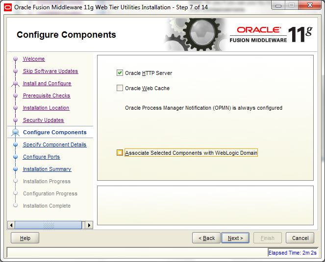 Configuration Oracle 