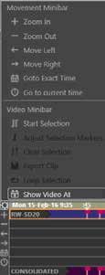 4. Select and drag the cursors to decide where the clip will begin and where it will end. 5. Select the Export Clip button to start the download. The clip will begin downloading.