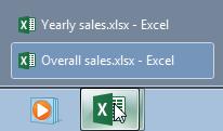 1 26 Excel 2013: Intermediate Do it! E-1: Switching between workbooks The files for this activity are in Student Data folder Unit 1\Topic E. Here s how Here s why 1 Open Yearly sales.