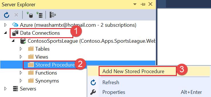 Within Visual Studio, open Server Explorer, expand Data Connections, right click