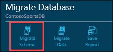 In the Migration Destination dialog, specify the following configuration: a.
