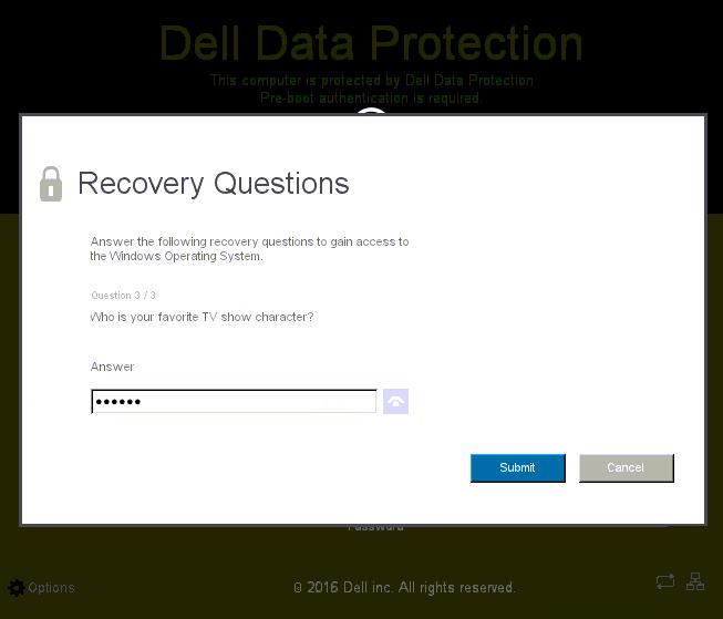 Self-Recovery, One-time Password This procedure describes how to use the One-time Password (OTP) feature to recover access to the computer if, for example, the Windows password is expired or